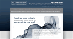 Desktop Screenshot of geoffwilliamselectric.com